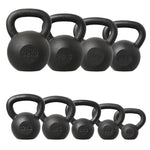 HMS Cast iron kettlebell KZG04 4kg fekete súlyzó 17-64-010