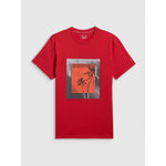 4F Men's regular printed T-shirt 3xl ruházat