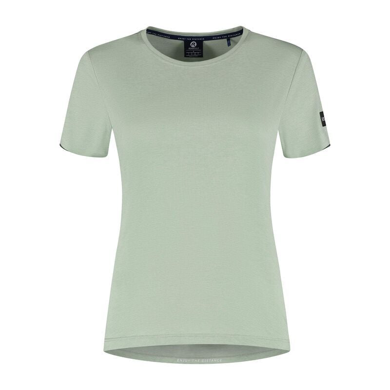Rogelli d/b DISTANCE women's t-shirt 2XL menta póló
