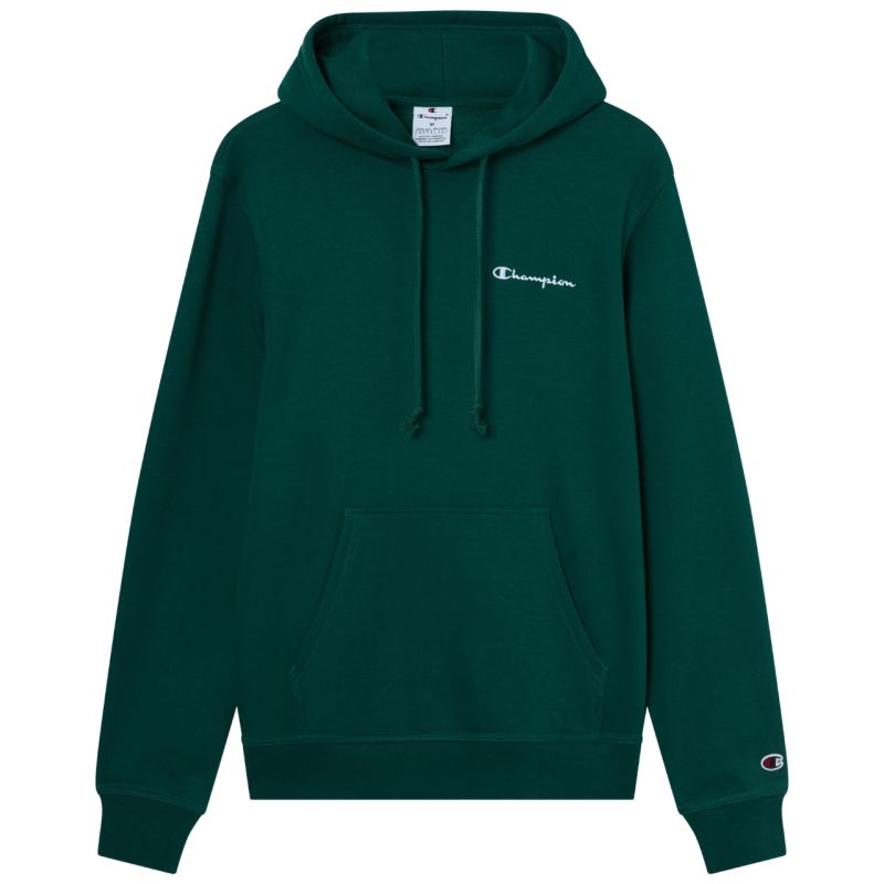 Champion Hooded Sweatshirt Green 221790 GS584 zöld kapucnis pulóver
