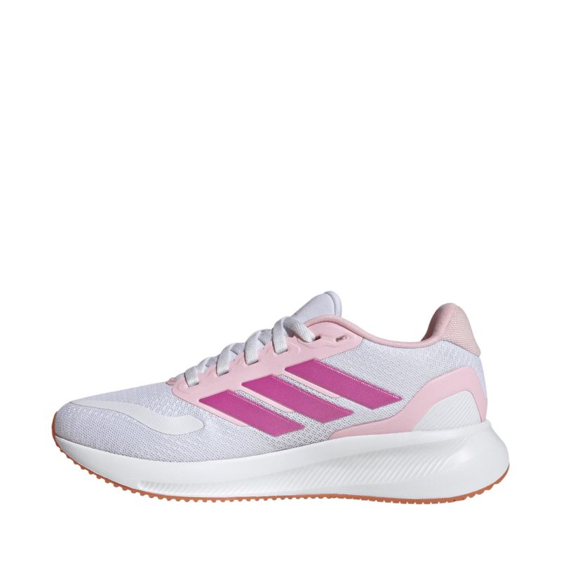 Adidas Runfalcon 5 kids' white and rózsaszín cipő