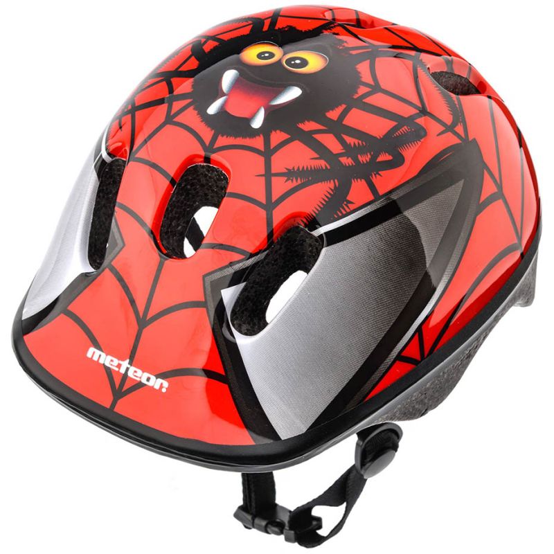 Meteor KS06 Spider bicycle helmet size XS 44-48cm Jr fekete helmets