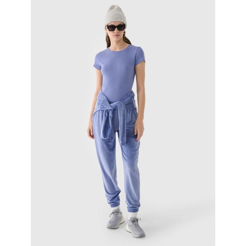 Women's slim plain T-shirt 4F 4FRAW24TTSHF2300-32S póló