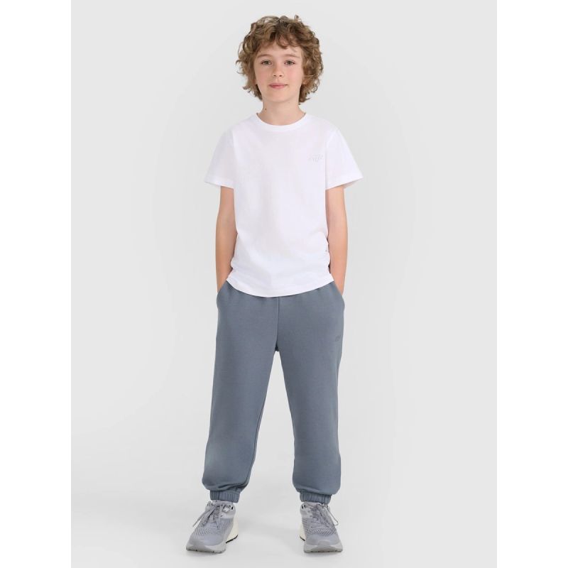 4f Regular plain T-shirt (SET OF 2) for children 4FJRAW25TTSHU3157-93S Ruházat