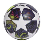 adidas UCL 25/26 Final League J350 Purple and JX9098 fehér futball labda