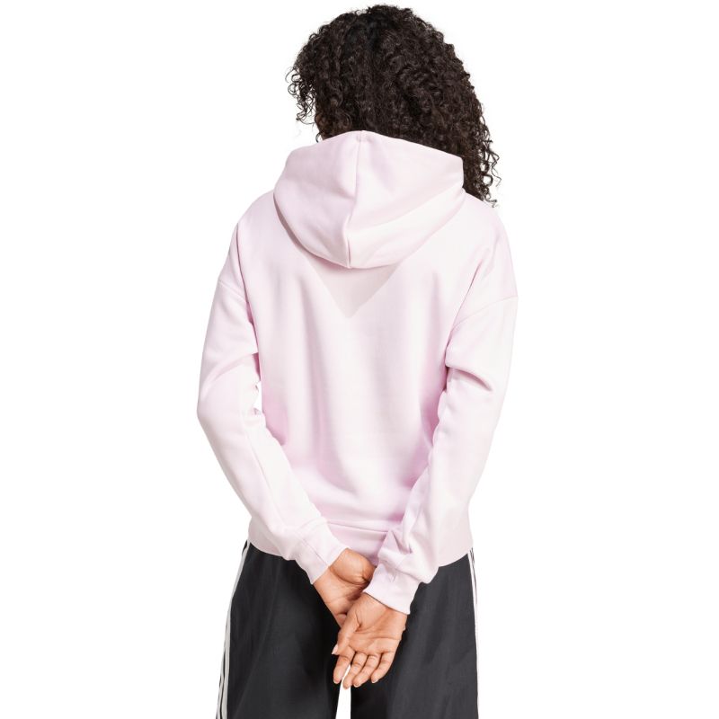 adidas Women's Essentials Small Logo Feel Cozy Hoodie Pink JN1856 General