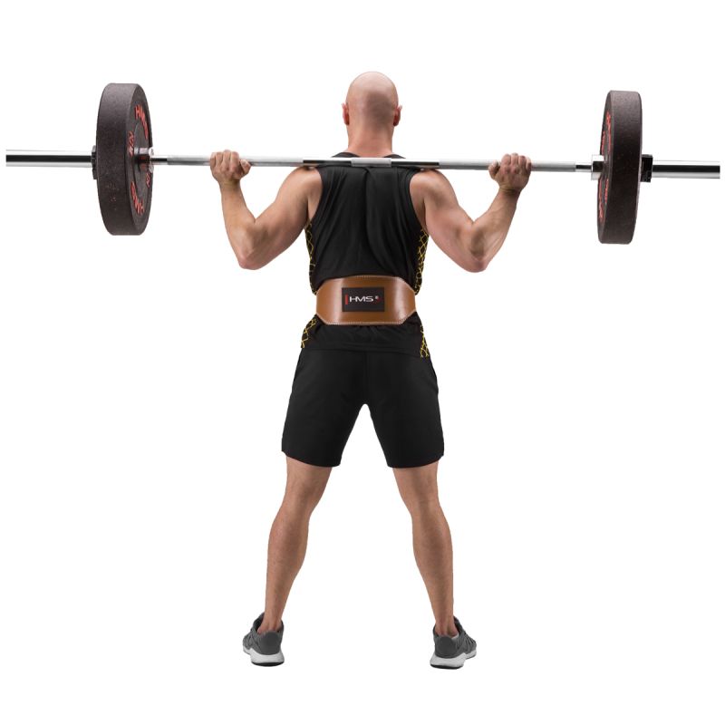 HMS Brown Size S Strength Exercise Belt barna öv 17-63-060