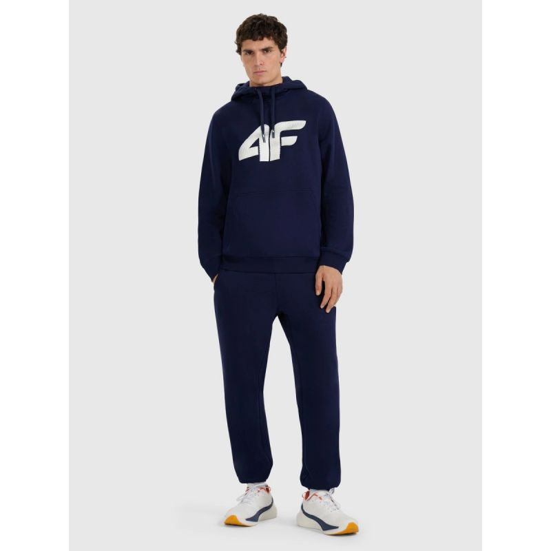 Men's sweatshirt with hood, open, 4F 4FRMM00TSWSM2477-31S 2xl kapucnis pulóver
