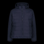 CMP men's winter with hood, sports, insulated, navy blue ( ) sötétkék dzseki