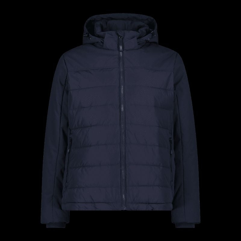 CMP men's winter with hood, sports, insulated, navy blue ( ) sötétkék dzseki
