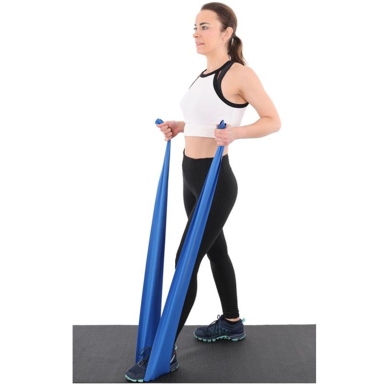 Enero Pro TRAINING TAPE FOR PILATES EXERCISES .40MM 10-15KG GREEN zöld training bands, training equipment, socks tapes