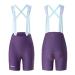 Rockbros TVI Women's Cycling with Bib and Pad Size S - Purple s \ fioletowy rövidnadrág 20210017008-211680