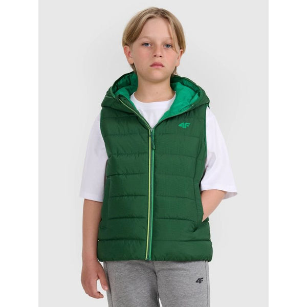 4f Boy's down vest with synthetic filling 4FJRAW25TVJAM324-41S Kiegészítő