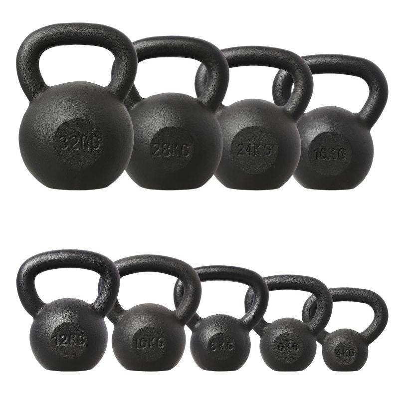 HMS Cast iron kettlebell KZG06 6kg fekete kiegészítő 17-64-011