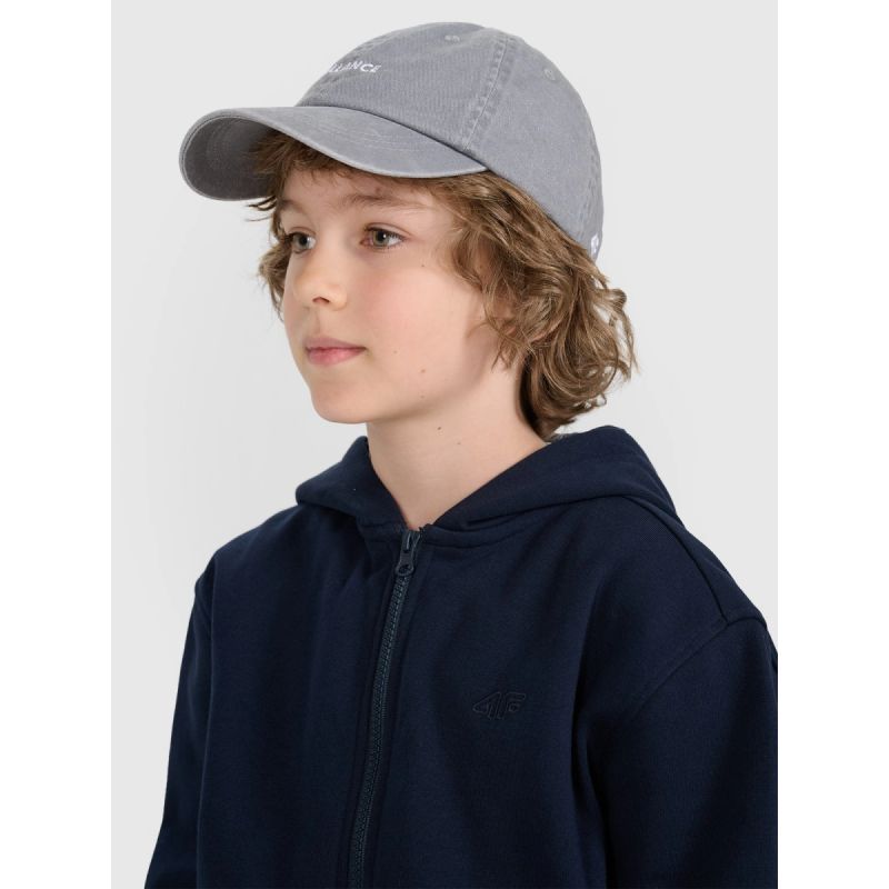 Boy's zip-up hooded sweatshirt 4F 4FJRMM00TSWSM2481-31S kapucnis pulóver