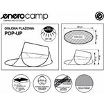 Enero Self-Putting Beach Screen Tent /70cm Blue Camp kék tents, tourist equipment