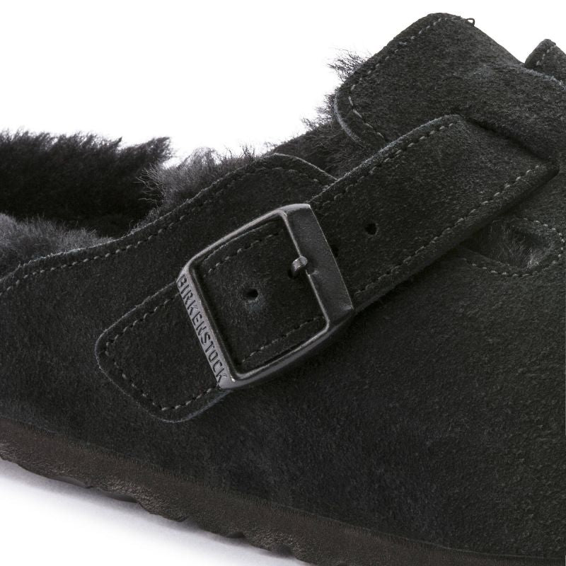 Birkenstock Boston Shearling Black Women's Wool Insulated Clogs Regular Wide (0259881) Kiegészítő