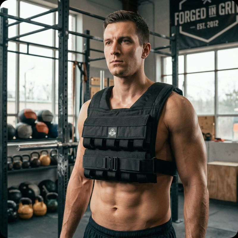 DBX Bushido 20kg Weighted Training Vest with Pulleys W20B | vests