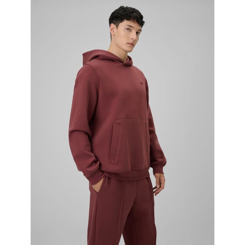 Men's regular hooded sweatshirt 4F