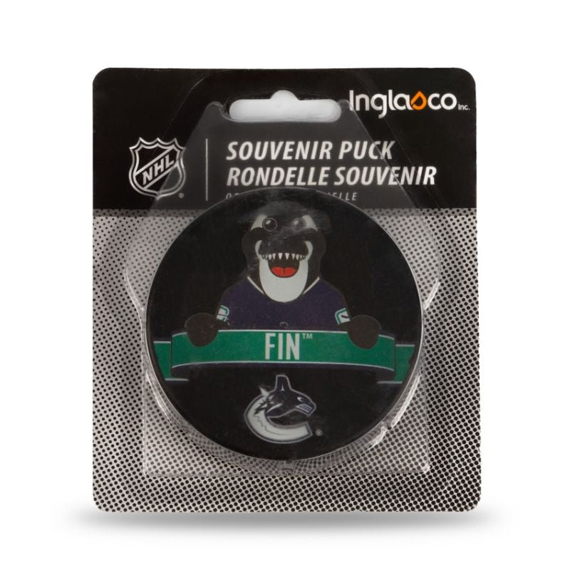 Inny Inglasco NHL Mascot Hockey Puck 510AN001901 Edzőfelszerelés fekete