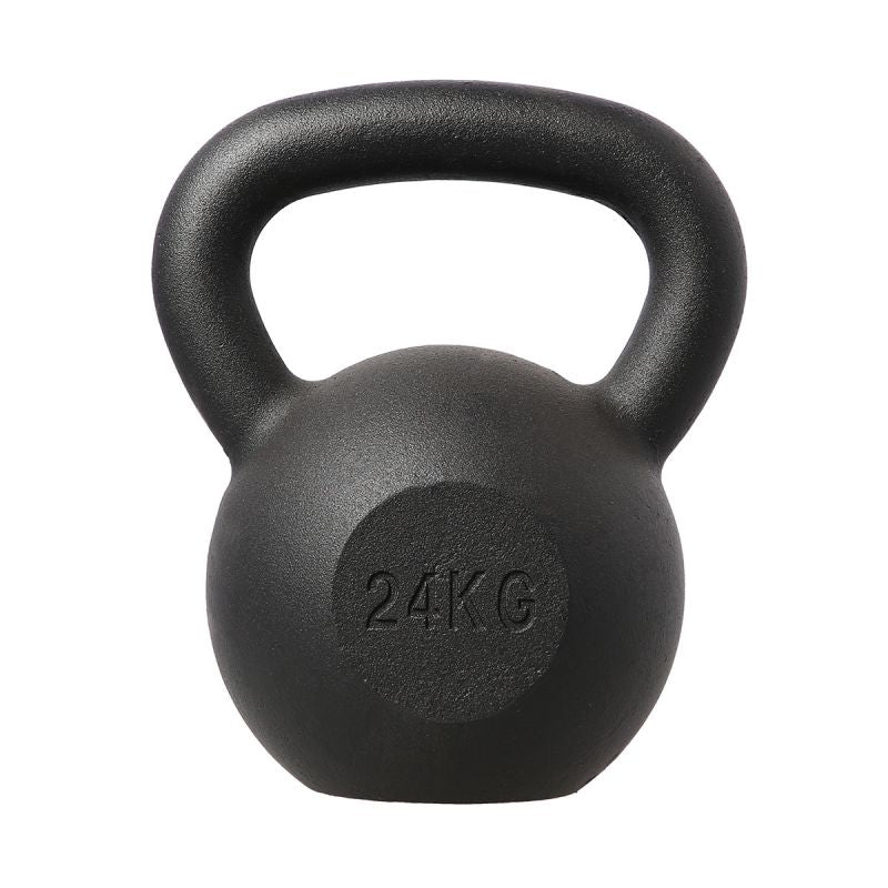 HMS Cast iron kettlebell KZG24 24kg fekete edzőfelszerelés 17-64-016