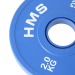 HMS Olympic Bumper Plate 2x2kg Blue kék póló 17-61-110