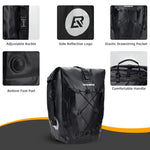 Rockbros 30140022001 waterproof bicycle for trunk - black czarny táska