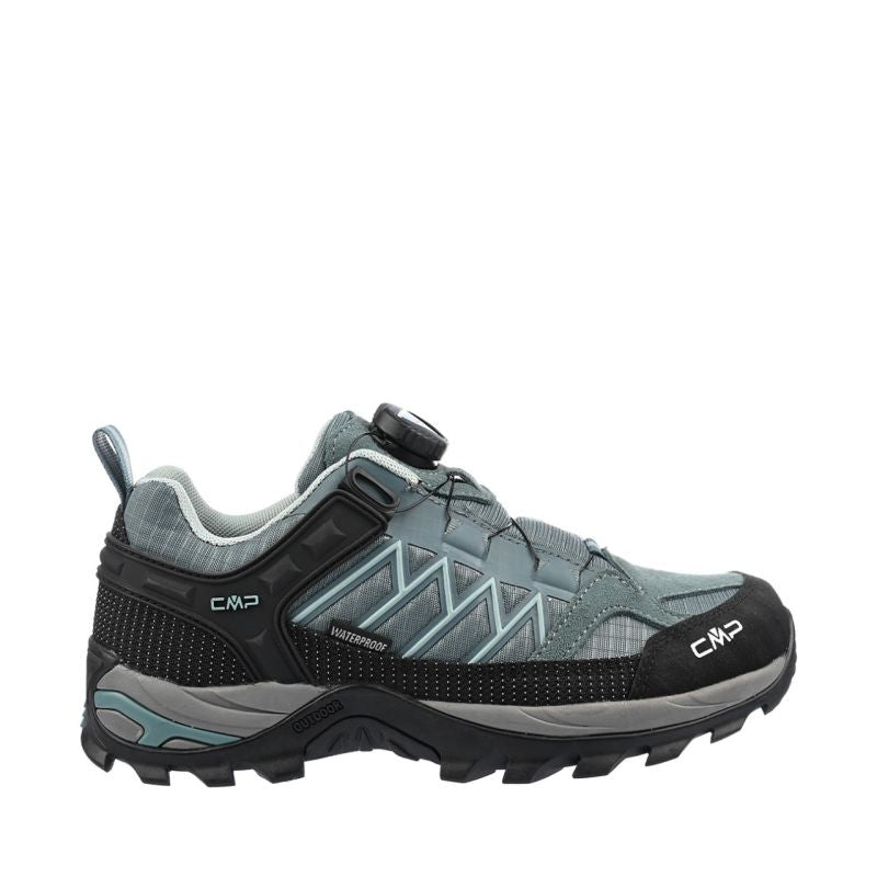 CMP Rigel Low Fitgo WP Women's Hiking Shoes - Mineral Green zöld shoes, military