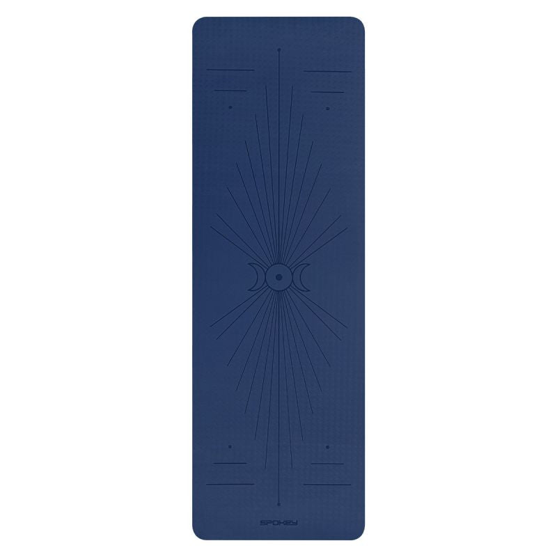 Spokey MANDALA Fitness and Yoga Exercise Mat 181x61x0, 4 edzőfelszerelés SPK-946452