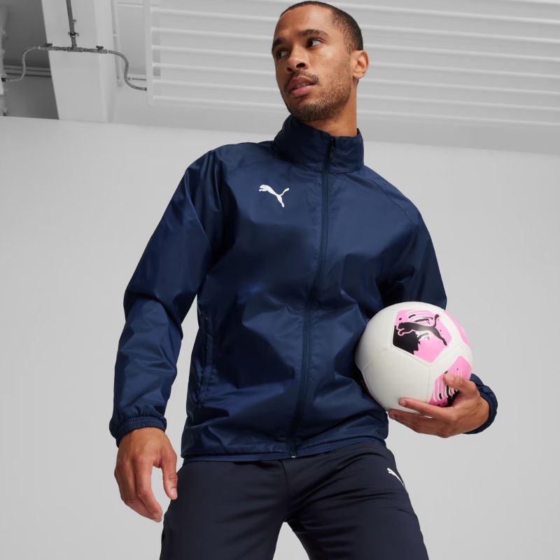 Puma Team Goal All Weather Men's Jacket Navy Blue 659038 06 Ruházat