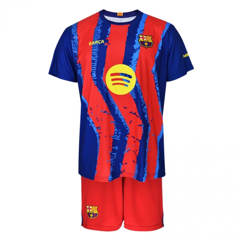FC Barcelona Raphinha set shirt junior box 2025/26 short