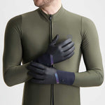 Rogelli DISTANCE winter gloves black fekete kesztyű