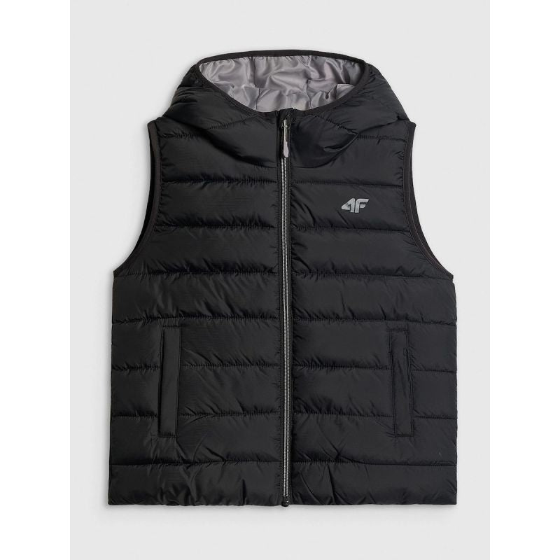 4F Boy's vest with synthetic filling gyerek mellény 4FJRSS26TVJAM397-20S