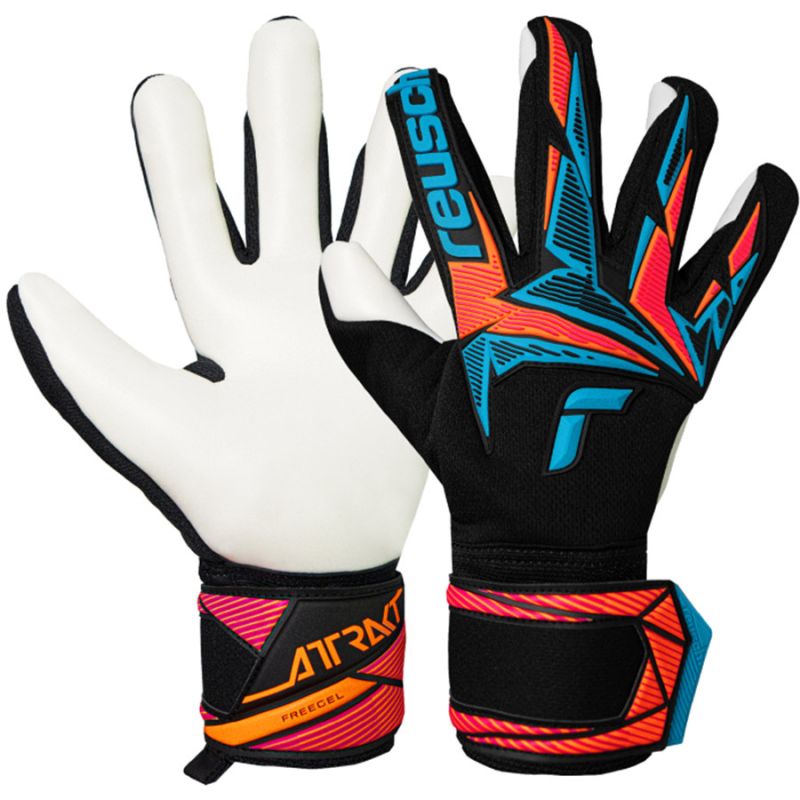 Reusch Attrakt Freegel Advance 56 70 235 7090 gloves fekete kapuskesztyű