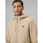 4F Men's zip-up hooded sweatshirt pulóver 4FRSS26TSWSM3106-83S