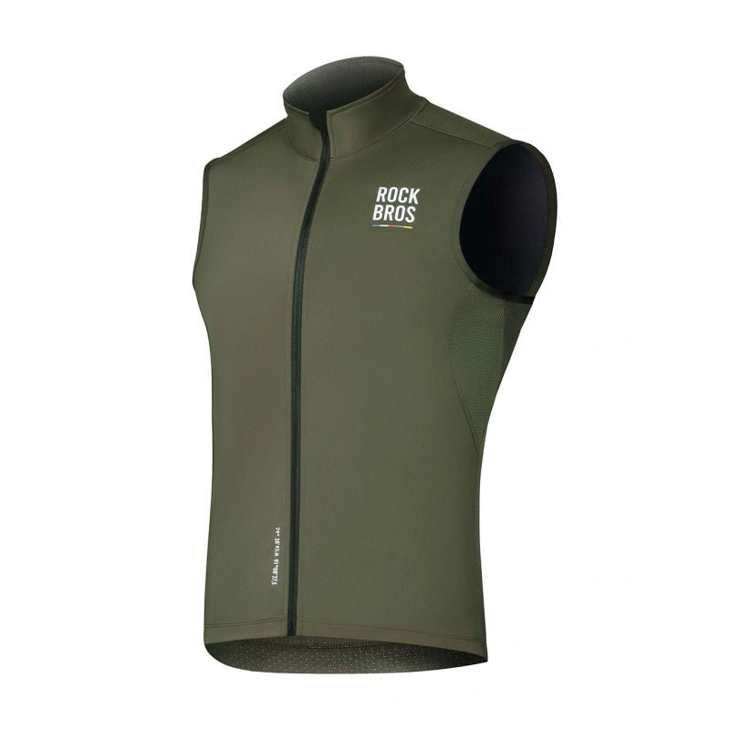 Rockbros ROAD TO SKY insulated windproof vest L - green l \ zielony vests