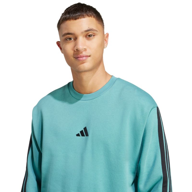adidas Essentials 3-Stripes Fleece M JX0701 sweatshirt pulóver
