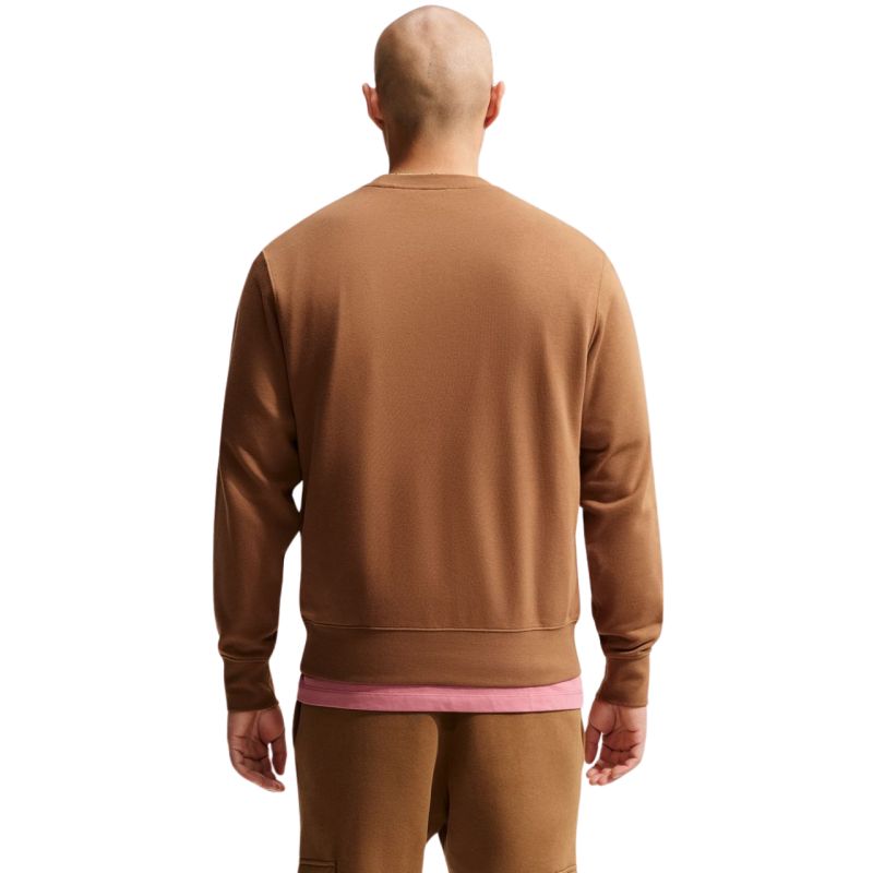 Nike Club FT Men's Sweatshirt Light barna pulóver FN3888270