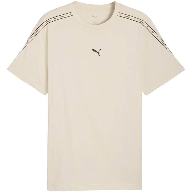 Men's Puma Tape Tee T-shirt beige 691693 bézs póló