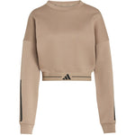 Women's adidas Hyperglam sweatshirt beige KQ5197 2xs pulóver