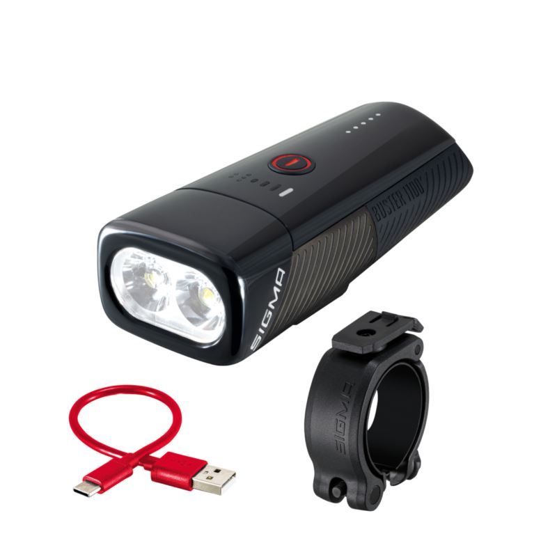 Sigma BUSTER 1100 FL front light fekete tourist equipment