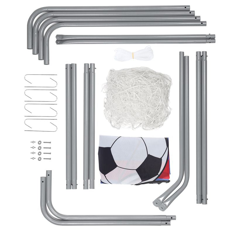 Goal with net and aiming panel Nils NT7788