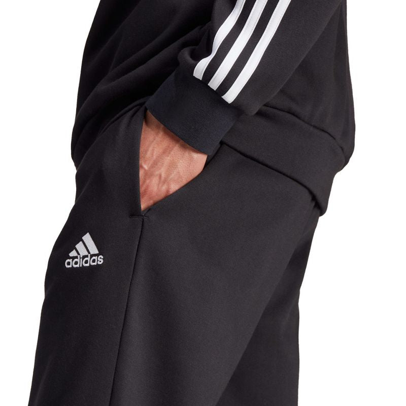 adidas Basic 3-Stripes Fleece M tracksuit IJ6067 Polár pulóver