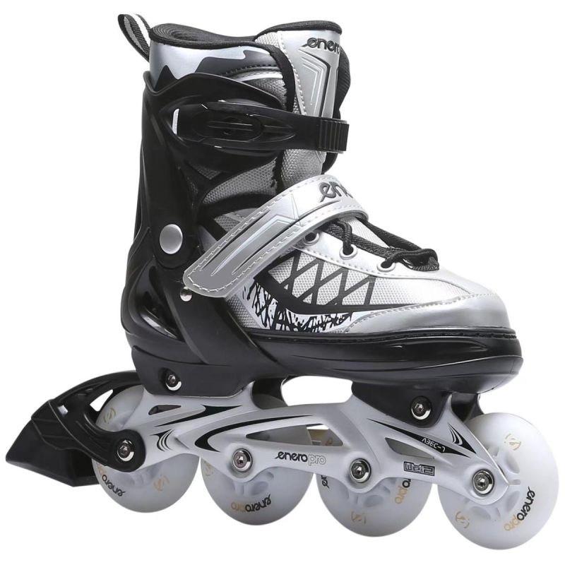 Enero Roller Skates-Roller Skates-Ice Skating 4in1 Pro Led 30-33 Gray szürke skates, roller skates