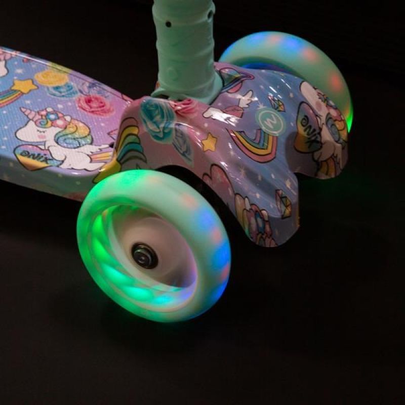 Nils Fun Hlb15A Led Jr 16-51-093 Children's Scooter zöld utcai cipő