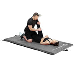 HMS Folding gymnastic mattress gray MGS01 szürke fitness matrac 17-44-286