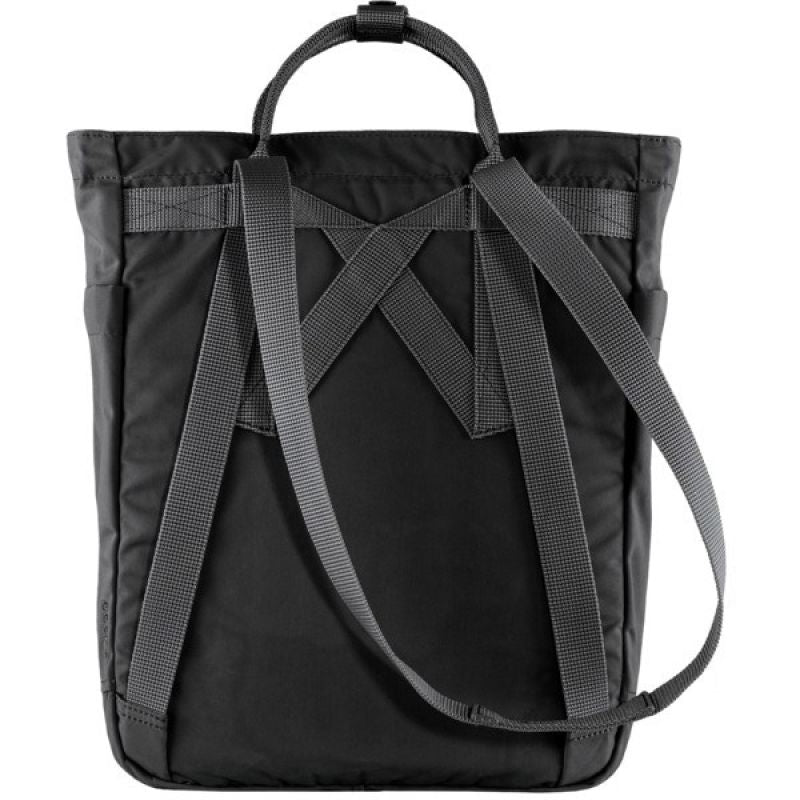 Fjällräven Kanken Backpack Cotton, Polyester fekete hátizsák