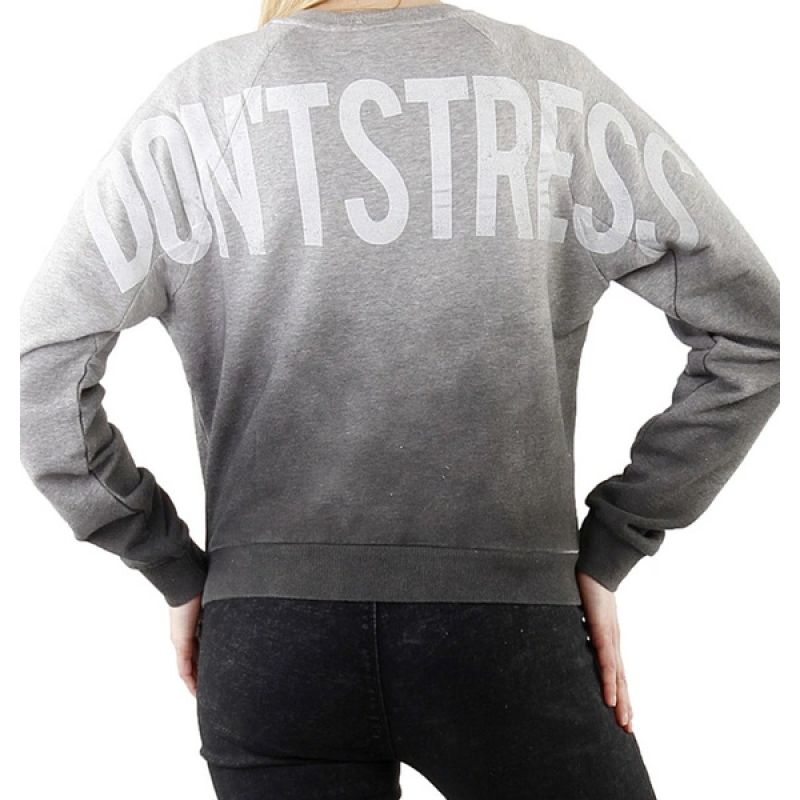 Reebok Yoga Cover UP Sweatshirt Gray szürke pulóver