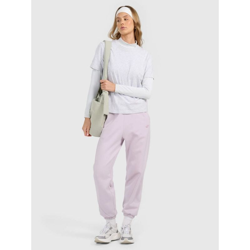 Women's regular plain T-shirt 4F 4FRMM00TTSHF3617-27M póló