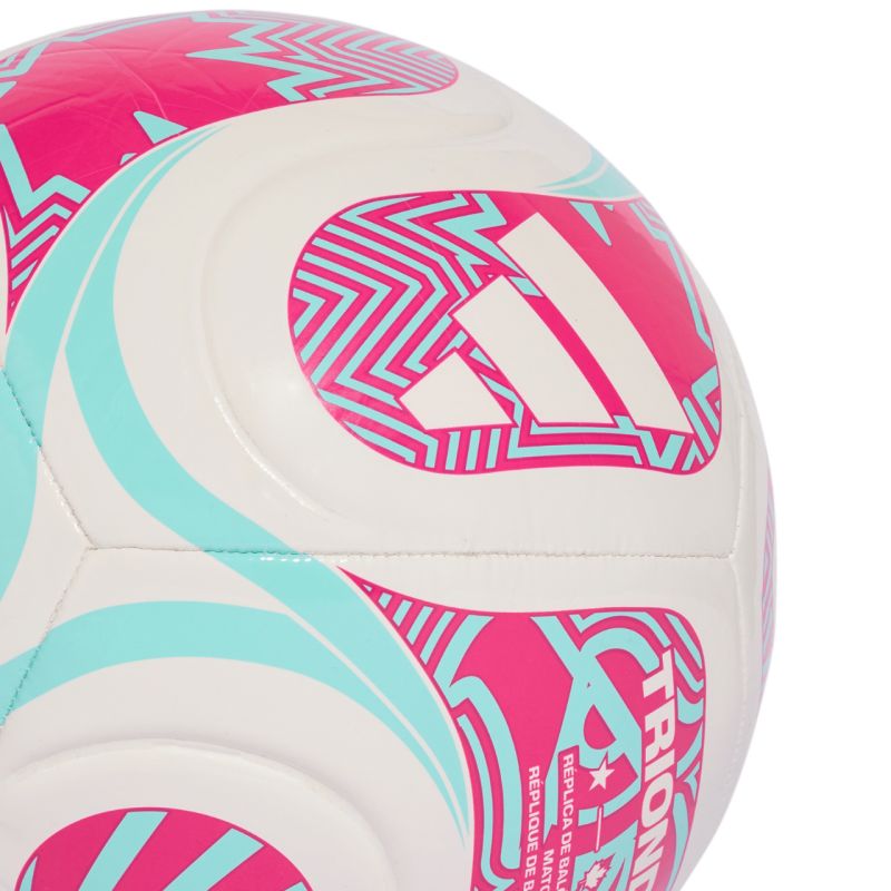 adidas World Cup 26 Trionda Club football white, pink and blue JD8054 Labda